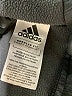 Adidas 100% Polyester Gray Zip Up Hoodie Size 10 - 12 - photo 3