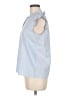 Shein 100% Polyester Blue Sleeveless Blouse Size 6 - photo 5
