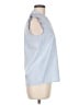Shein 100% Polyester Blue Sleeveless Blouse Size 6 - photo 4
