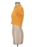 Zara Yellow Short Sleeve Turtleneck Size S - photo 5