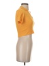 Zara Yellow Short Sleeve Turtleneck Size S - photo 4