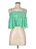 BP. 100% Polyester Green Sleeveless Blouse Size M - photo 1