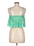 BP. 100% Polyester Green Sleeveless Blouse Size M - photo 2