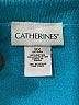Catherines 100% Polyester Teal Cardigan Size 3X - photo 7