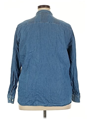 Lauren Jeans Co. Long Sleeve Button-Down Shirt (view 2)