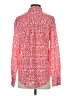 Unbranded 100% Polyester Print Red Long Sleeve Blouse Size S - photo 2
