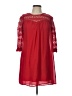 Speechless 100% Polyester Red Casual Dress Size L - photo 1