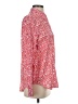 Unbranded 100% Polyester Print Red Long Sleeve Blouse Size S - photo 4