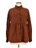 Unbranded 100% Polyester Brown Coat Size M - photo 1