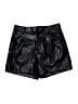 7 For All Mankind Metallic Black Shorts Size M - photo 1