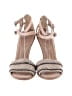 7 For All Mankind Tan Ivory Sandals Size 8 - photo 2