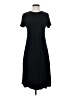 BR 100% Rayon Solid Black Casual Dress Size XS - photo 1