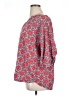 Escapada 100% Rayon Red 3/4 Sleeve Blouse Size 1X - photo 5