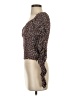 Versona 100% Rayon Brown Long Sleeve Top Size XS - photo 5