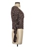 Versona 100% Rayon Brown Long Sleeve Top Size XS - photo 4