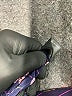 Ann Taylor 100% Silk Hearts Black Long Sleeve Silk Top Size XS - photo 8