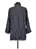 Rungolee Blue 3/4 Sleeve Button-Down Shirt Size M - photo 2