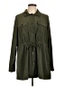 Torrid Green Trenchcoat Size 10 (estimated) - photo 1
