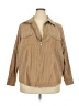 Fashion Bug 100% Cotton Tan Jacket Size 24W - photo 1