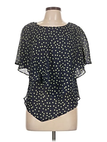 Draper's & Damon's Short Sleeve Blouse (view 1)