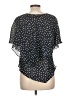 Draper's & Damon's 100% Polyester Stars Black Short Sleeve Blouse Size 12 (petite) - photo 2