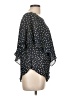 Draper's & Damon's 100% Polyester Stars Black Short Sleeve Blouse Size 12 (petite) - photo 4