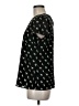 Nine West 100% Polyester Black Short Sleeve Top Size M - photo 5