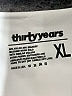 Thirty Years Solid Ivory Athletic Shorts Size XL - photo 3
