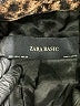 Zara Basic Animal Print Gold Coat Size L - photo 6