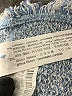 Zara TRF Tweed Blue Denim Skirt Size XS - photo 5