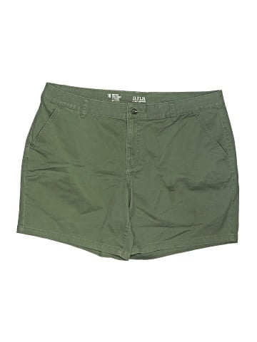 a.n.a. A New Approach Khaki Shorts (view 1)