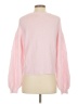 Jessica Simpson Hearts Pink Pullover Sweater Size S - photo 2