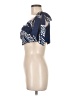Pookie & Sebastian 100% Polyester Blue Sleeveless Top Size M - photo 5