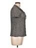 Fred David Tweed Gray Short Sleeve Blouse Size L (petite) - photo 4