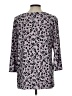 Ellen Tracy Gray 3/4 Sleeve Blouse Size L - photo 2