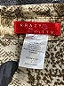 Kitty 100% Rayon Animal Print Gold Long Sleeve Blouse Size S - photo 7