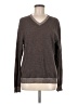 Calvin Klein 100% Cotton Brown Pullover Sweater Size M - photo 1