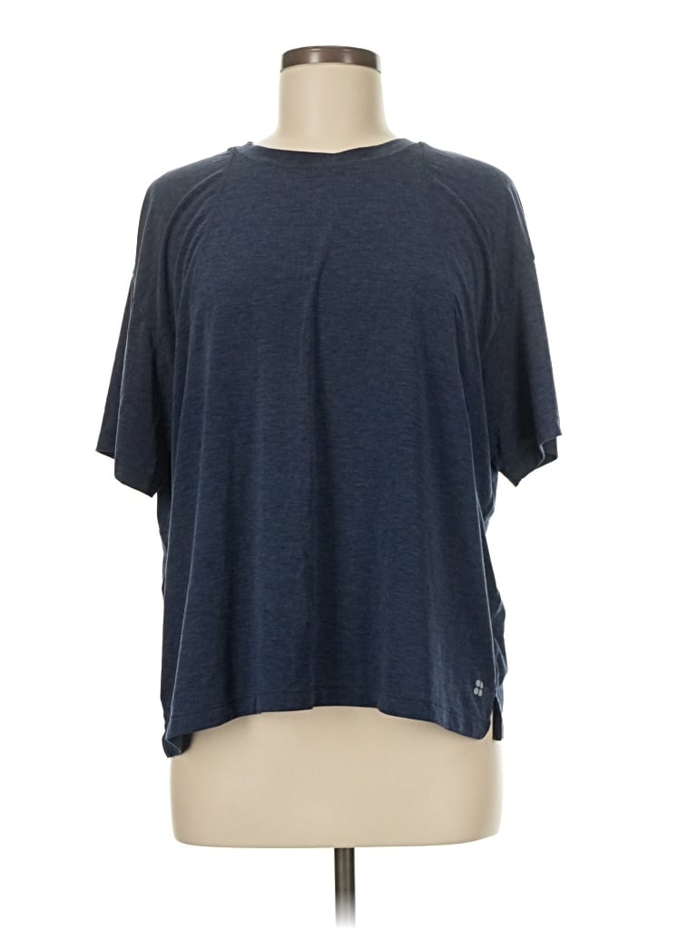 Pre-owned Sweaty Betty Active T-shirt In Blue
