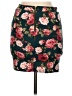 Forever 21 Floral Teal Casual Skirt Size M - photo 2