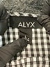 Alyx 100% Polyester Checkered-gingham Black 3/4 Sleeve Blouse Size L - photo 7