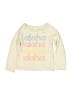 Peek... 100% Cotton Ivory Sweatshirt Size 4 - photo 1