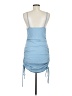 Shein Solid Blue Casual Dress Size 8 - 10 - photo 2