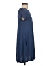MTS Solid Blue Casual Dress Size S - photo 4