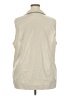 Cj Banks 100% Polyester Tan Sleeveless Blouse Size 2X - photo 2