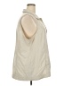 Cj Banks 100% Polyester Tan Sleeveless Blouse Size 2X - photo 4