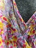 Unbranded 100% Rayon Floral Pink Romper Size M - photo 4