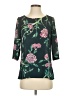 HD in Paris 100% Polyester Teal 3/4 Sleeve Blouse Size 0 - photo 1