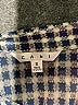 CAbi Houndstooth Gray Long Sleeve Blouse Size S - photo 7
