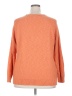 L.L.Bean 100% Cotton Solid Orange Pullover Sweater Size 2X - photo 2