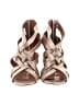 Diane von Furstenberg Gold Tan Wedges Size 8 1/2 - photo 2
